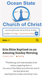 Mobile Screenshot of oceanstatechurch.org